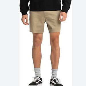 RSQ Mid Length‎ Night Hybrid Dark Khaki Shorts Size 32